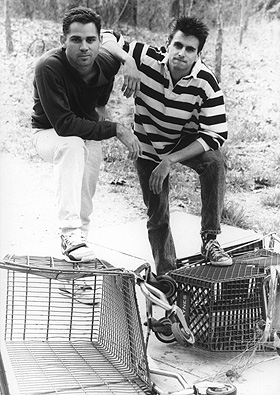 kaiser Kaiser (left) with unknown henchman.